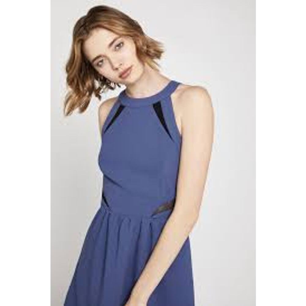 BCBGeneration Women's Blue Smoke Sleeveless dress Size 4